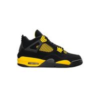 Air Jordan 4 Retro - 308497 106, Black/White-tour Yellow, 4 Big Kid
