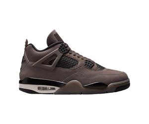 Air Jordan 4 Retro Cave Stone and Black Mens Lifestyle Shoes (Cave Stone/Black/Phantom), Cave Stone/Black/Phantom, 13 UK