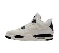 Air Jordan 4 Retro Flight Club Men's Shoes (Sail/University Red/Black), Sail/University Red/Black, 6