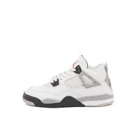 Air Jordan 4 Retro OG (PS) White/Red/Grey