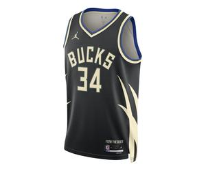 Air Jordan Dri-FIT NBA Giannis Antetokounmpo Swingman Jersey 'Black' DO9533-010 XXL