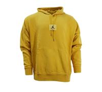 Air Jordan Essentials Statement Fleece Washed Pullover Hoodie Yellow Ocher - FB7290-752