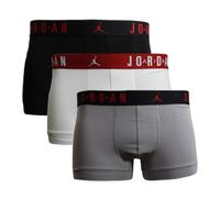 Air Jordan Flight Cotton Core Boxer 3-pack Grey/Black/White men's boxer shorts - JM0693-F66