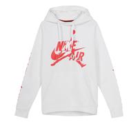 Air Jordan Jumpman Classics logo Printing Fleece Lined Stay Warm Pullover White BV6011-100 L