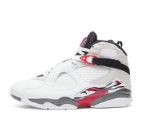 Air Jordan Men's 8 Retro Sneaker White/Black/Red