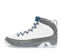 Air Jordan Men's 9 Retro Sneaker White/Blue/Grey