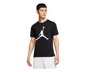 Air Jordan Men's Logo Print Crew Neck Black CJ0921-011 M