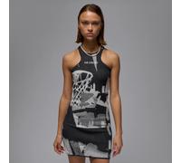 Air Jordan Women's Knit Dress Sz M Black White HJ0016 133 P40