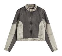 Air Jordan Women's W Moto Jacket Black/Flat Pewter/Iron Grey
