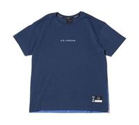Air Jordan x Fragment T-Shirt 'Navy/Sport Royal/White' DA2985-414 L