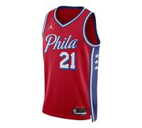 Air Jordan x NBA Dri-FIT Philadelphia 76ers Statement Edition Swingman Jersey 'Joel Embiid 21' DO9539-658 XXL