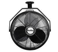 Air King 9718 18-Inch Industrial Grade Ceiling Mount Fan,Black