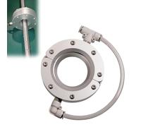 Air Knife Blower, 13-203mm - 360 Degree Aluminum Alloy Wind Knife with 2 Inlets, Split Installation for Pipe and Cable Drying with Air Compressor