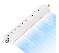 Air Knife Blower, 200-800Mm Industrial Dust Blowing Blade with Gas Nozzle, 1/4" Thread Interface & 0.05Mm Outlet Gap, Wind Curtain Isolation for Production Lines & Compatible with Air Compresso 800mm