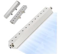 Air Knife Blower, Aluminum Alloy, Dust Blowing Blade, 1/4" Thread Interface, Water and Dust Removal, Wind Curtain Isolation for Industrial Production