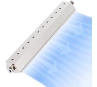 Air Knife Blower - Aluminum Dust Blowing Air Blade with 1/4" Thread Interface for Water and Dust Removal in Industrial Production Lines