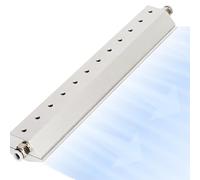 Air Knife Blower, Dust Blowing Air Blade with 1/4" Thread Interface, Aluminum Alloy Blower, Outlet Gap 0.05mm, Water Removal/dust Removal, for Industrial Production Line, Use with Air Compressor