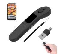 Air Laser Mouse with Touchpad, Wireless Bluetooth Rechargeable Remote Control for TikTok Short Video, PPT Presentation, E-Book Page Turner, Camera Shutter for Phone, Tablet, PC, Laptop, Computer