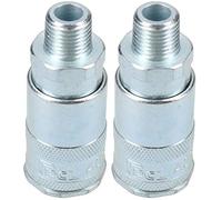 Air Line Connector Fitting Female Genuine PCL Vertex Quick Release 1/4 inch 2pk FT022