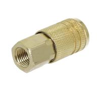 Air Line Connectors 1pc Pneumatic Fitting Quick Coupling Connector Coupler for Air Compressor 1/4 NPT Male Female Thread