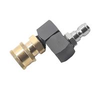 Air Line Connectors 1Pcs Hose Fitting Coupler Adaptor with G1/4 Thread Universal 360 Degree Rotatable Pneumatic Connector Air Tool DIY Accessories
