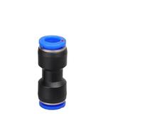Air Line Connectors, Push-Fit Connector, Pneumatic Fittings PU PG Quick Connector 4mm 6mm 8mm 10mm Air Water Hose Push in(Pu-4,10pcs)