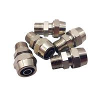 Air Line Connectors, Push-Fit Connector, Quick Connector 10 Pcs Od 4-12 mm Air Pneumatic Pipe Fittings M5-M6 1/8-1/2 in(Pc12-03)