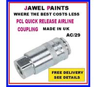 Air line coupling PCL High Flow AC29 Quick Release
