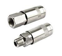 Air Line Hose Compressor Fittings Connector Female Quick Release 2 PACK 1/4