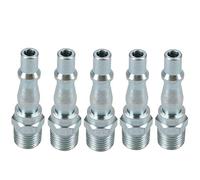 Air Line Hose Fitting Connector Genuine PCL Quick Release 1/4 inch Male 5pk FT021
