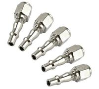 Air Line Hose Fitting Connector Male Quick Release 1/4 Female Thread 5pk FT9 by AB Tools