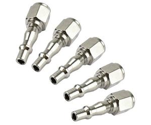 Air Line Hose Fitting Connector Male Quick Release 1/4 Female Thread 5pk FT9 by AB Tools