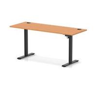 Dynamic Air Lite Electronically Height Adjustable Back to Back Desk Rectangular T-Foot 1,600 (W) x 600 (D) x 1,140 (H) mm MFC (Melamine Faced Chipboard)