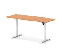 Dynamic Air Lite Electronically Height Adjustable Back to Back Desk Rectangular T-Foot 1,600 (W) x 600 (D) x 1,140 (H) mm MFC (Melamine Faced Chipboard)