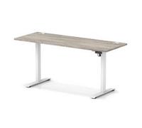 Dynamic Air Lite Electronically Height Adjustable Back to Back Desk Rectangular T-Foot 1,600 (W) x 600 (D) x 1,140 (H) mm MFC (Melamine Faced Chipboard)