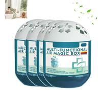 Air Magic Box,Indoor Air Purification Dust Removal Magic Box,Long-Lasting A-ir Freshener 120g,Multi-Functional AirMagic B-ox Dust Cleaner,D-ust Removal & Fresh A-ir for Home,Office,Bedroom,Pet Areas