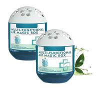 Air Magic Box, Indoor Air Purification Dust Removal Magic Box, Multi Functional Air Magic Box Dust Cleaner,Automatic Dust-Sucking,Plant-Based,Long-Lasting Air Freshener for Home, Office, Bedroom (2)