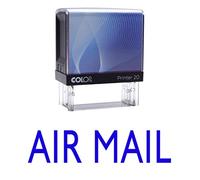 AIR Mail Self Inking Rubber Stamp Custom Colop Office Stationary P20 Mini Stamper