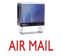 AIR Mail Self Inking Rubber Stamp Custom Colop Office Stationary P20 Mini Stamper