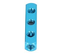 Air Manifold, Air Hose Splitter Air Compressor Manifold Aluminum Manifolds Air Distribution Blocks Pneumatic Manifold Block Splitter for Automation Equipment (AL-3)