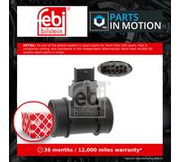 Air flow meter with housing 104592 FEBI BILSTEIN for OPEL AGILA CORSA C