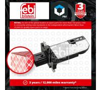 Air Mass Sensor fits FORD ECOSPORT TDCi 1.0 1.5D 2013 on Flow Meter 1516668 Febi