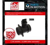 Air Mass Sensor fits FIAT PANDA VAN 169 1.3D 04 to 10 188A8.000 Flow Meter Febi