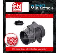 Air Mass Sensor fits VAUXHALL VIVARO X83 2.0D 06 to 14 Flow Meter 093863896 Febi