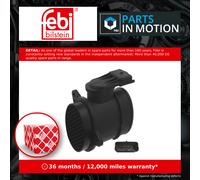 Air Mass Sensor fits PEUGEOT 207 CC, WK 1.6D 06 to 15 Flow Meter 1610874680 Febi