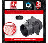 Air Mass Sensor fits VAUXHALL VIVARO X83 2.0D 06 to 14 Flow Meter 093863896 Febi