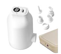 Air Mattress Pump | with 5 Nozzles Digital Display 4500Pa | Electric Inflator Air Pump | for Blow Up Beds Pool Floats Swim Rings Vacuum Bags Camping Beach Travel