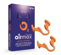 Air Max Nasal Dilator | Anti Snore Devices for Men and Women | 2 Pack Medium | 76% More air for Better Breathing, Sleep aid & snoring Relief | Reusable