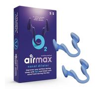 Air Max Nasal Dilator - Anti snoring Devices - Nose Dilator, Sleep aid and Snore Stopper - Breathe Right Through The Nose - 2 Pack - Small Blue