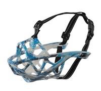 Air Mesh Drinkable Dog Muzzle,Dog Mouth Guard Cover,Classic Basket Muzzle,Adjustable,Allows Panting And Drinking,Breathable,for Dogs Prevent Anti Biting,Barking And Chewing